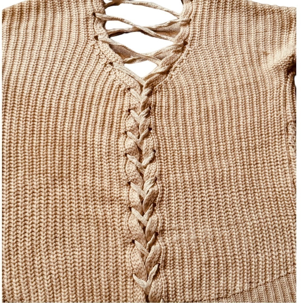 American Rag Sweater Lace‎ Up Back - Picture 2 of 9